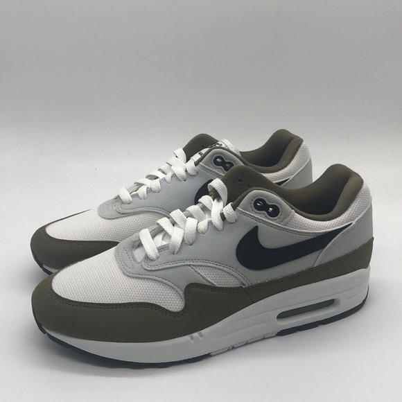 New Mens Nike Air Max 1 White/Black/Green FD9082-102 NWOB - Picture 4 of 5